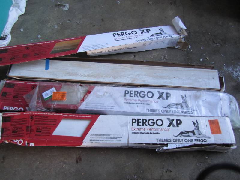 lot 104 image: 2 cases, 13.10SF per case, plus 6 p...