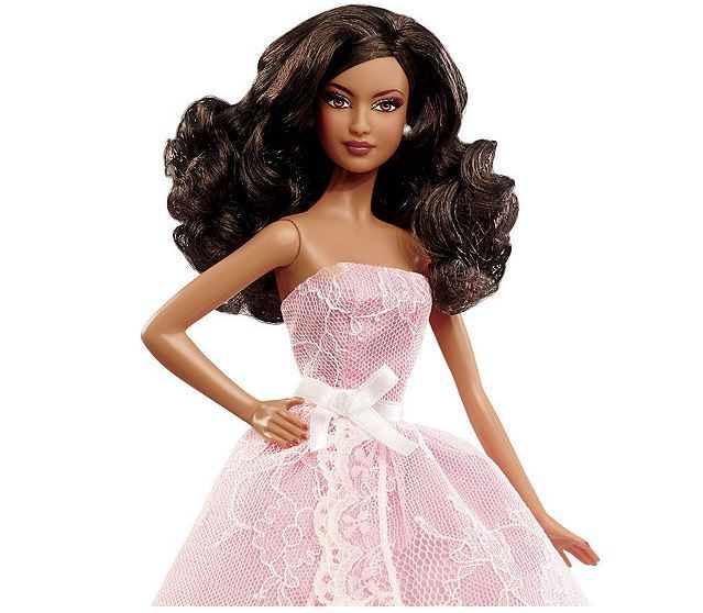 lot 81 image: Mattel Birthday Wishes Barbie Doll  Brunette
