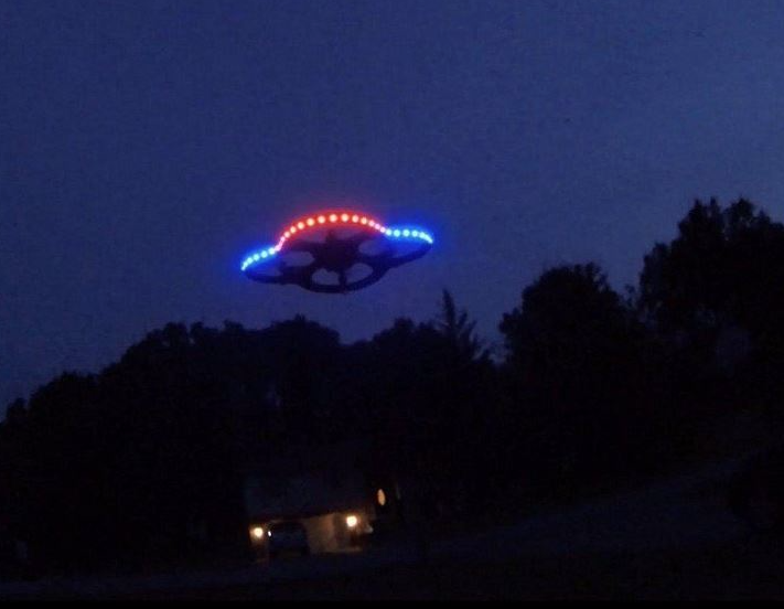 lot 144 image: Remote-Controlled Quad-Copter Video Drone 23x23