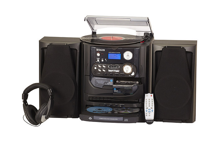 lot 31 image: Encore Technology 3 CD Turntable with Headphones