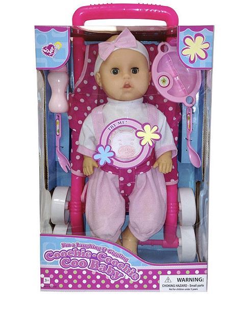 lot 128 image: Coochie Coo Laughing Baby Doll