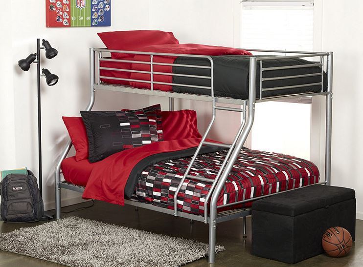 lot 106 image: alcove Trio TwinFull Bunk Bed