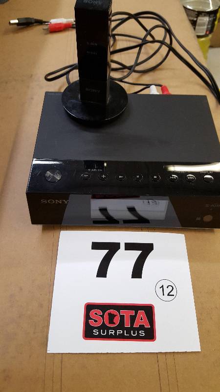 lot 77 image: Sony A-Air Model Ai-A10R wtransmitter