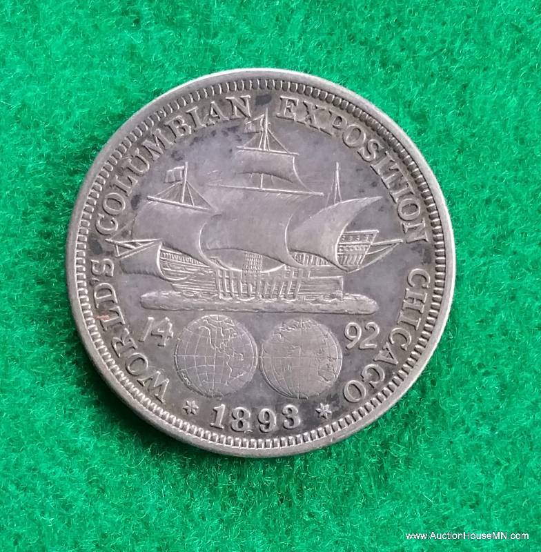 1893 Columbus Exposition Silver Half Dollar
