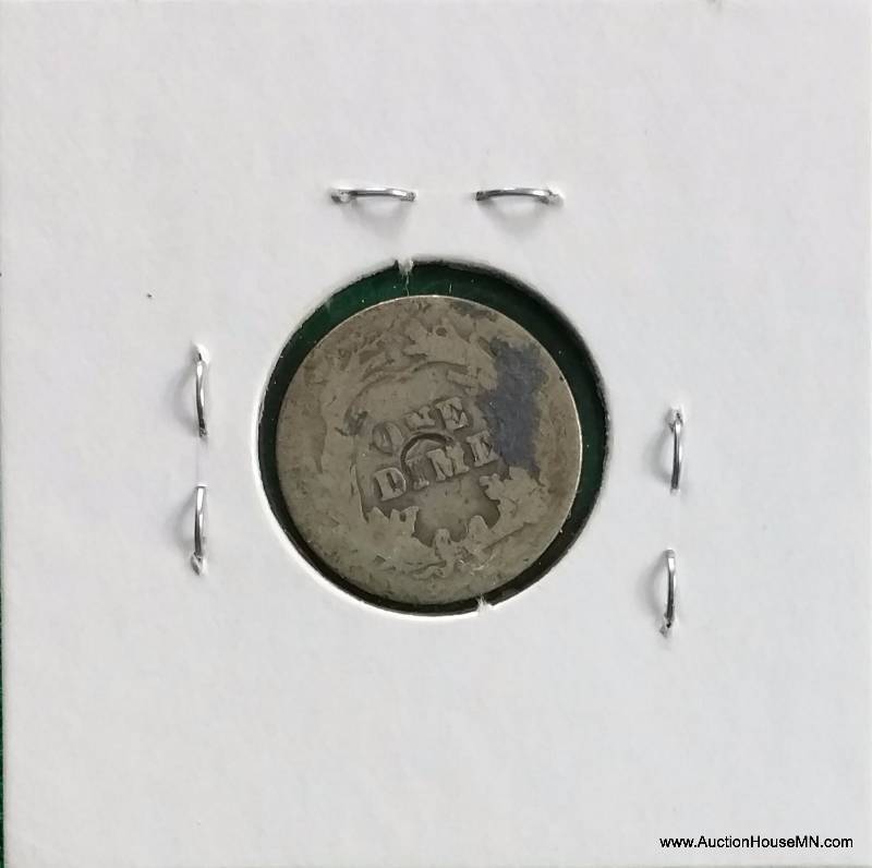 1910 P Barber Silver Dime