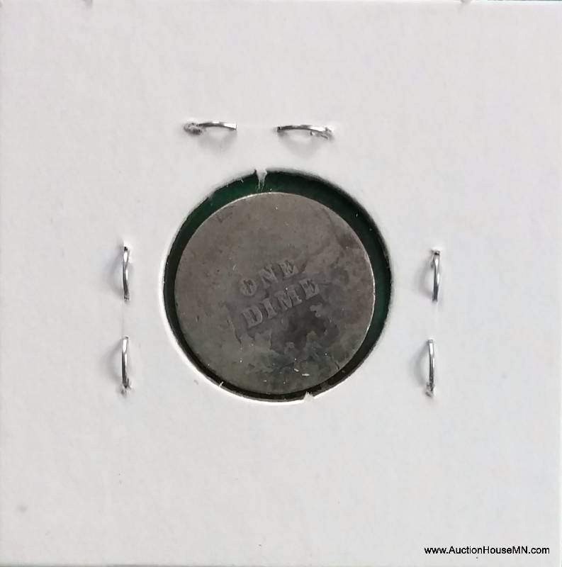 1912 P Barber Silver Dime