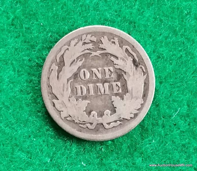 1891 P Seated Liberty Dime