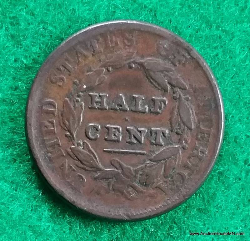 1809 Classic Head Half Cent