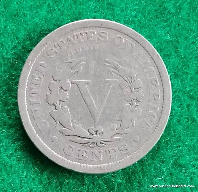 1901 Liberty Head V Nickel