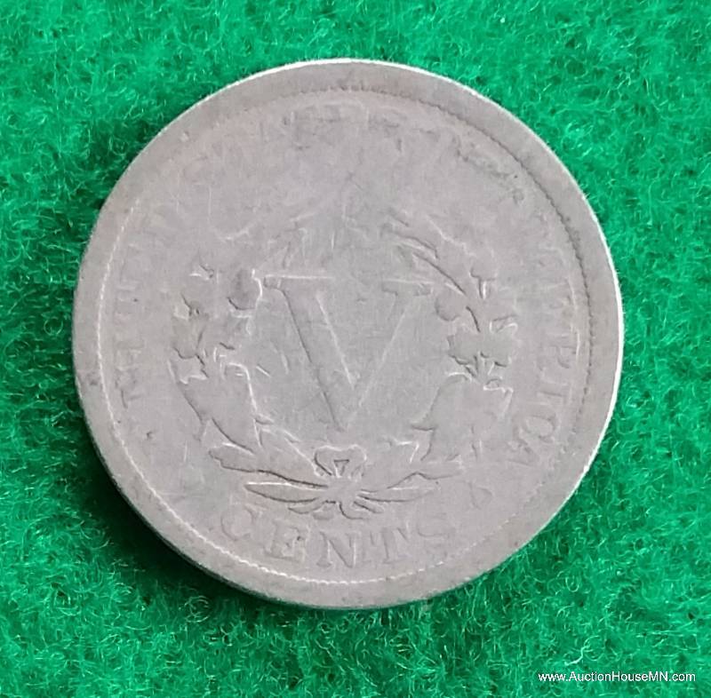 1902 Liberty Head V Nickel