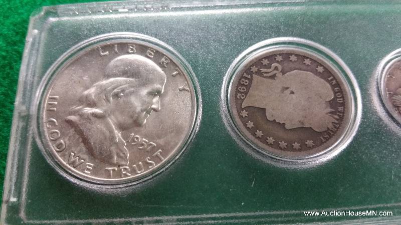 Group of (5) Type Coins - Silver
