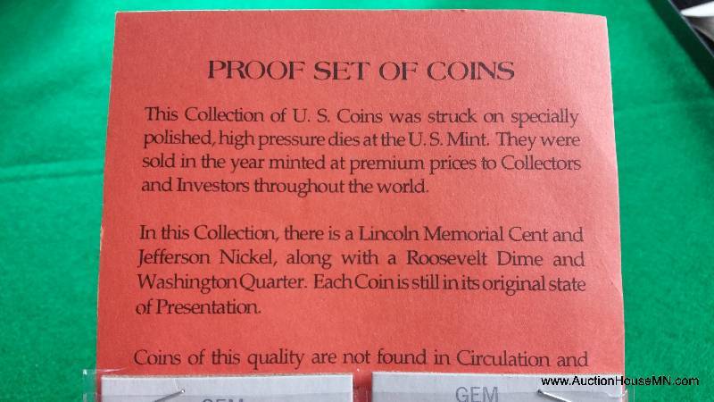 Group of (4) Gem Proof Coins