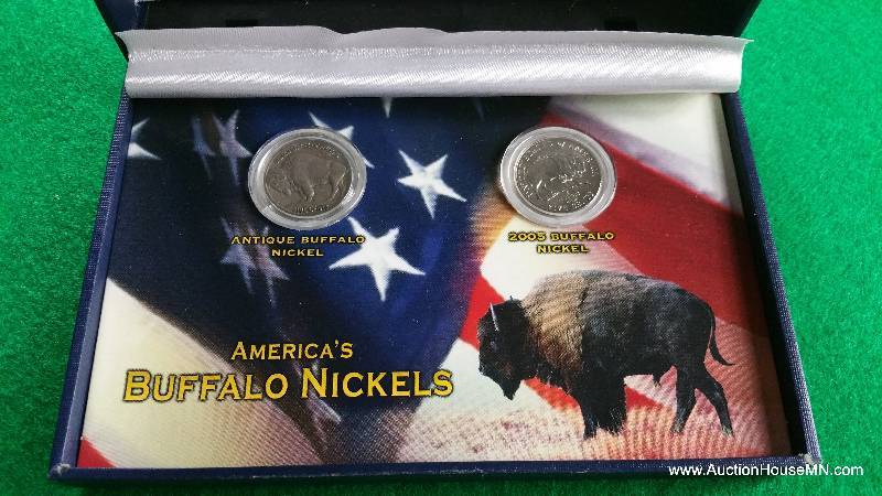 Americas Buffalo Nickels Presentation Box