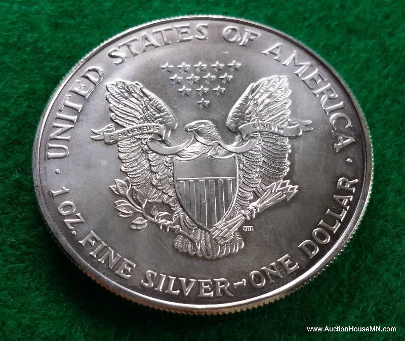 1994 American Silver Eagle .999 Pure Silver