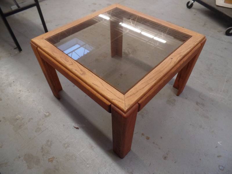 Glass Top Coffee Table