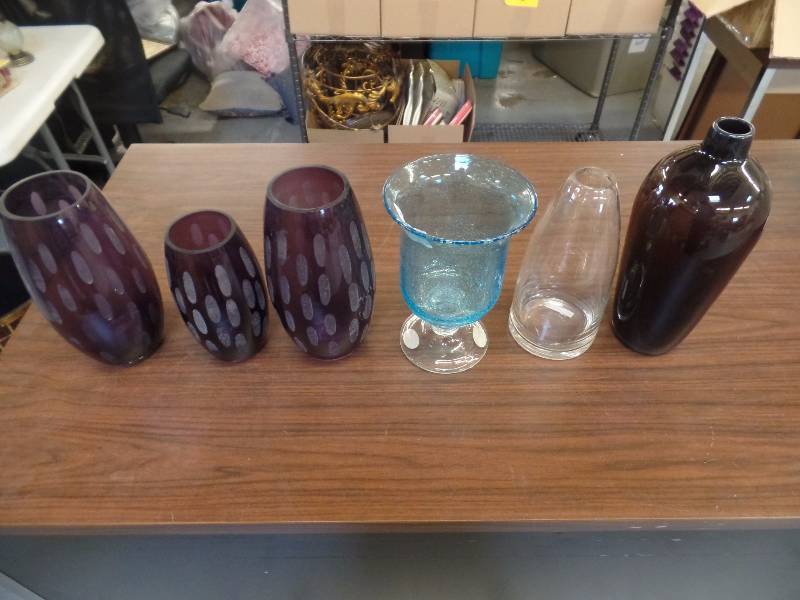 Glass Vase Assortment