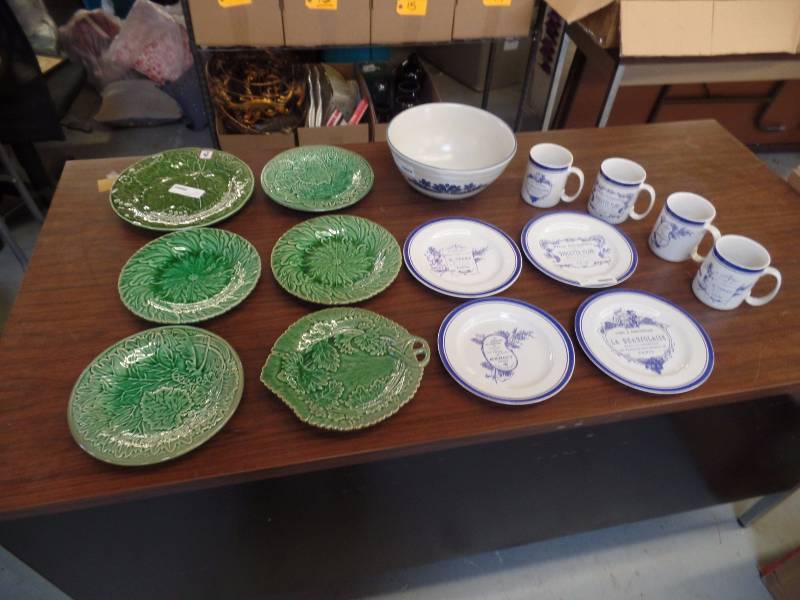 Plate, Cup and Bowl Assortment