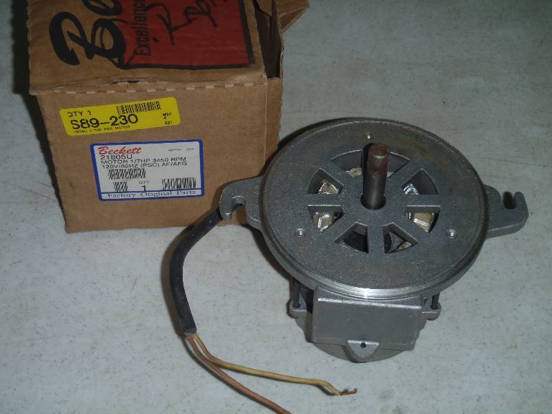 Oil Burner Motor