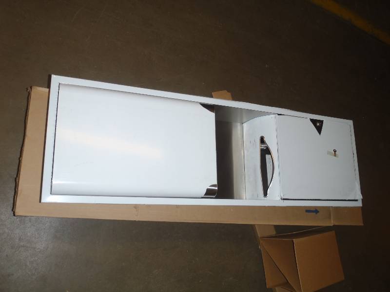 Recessed Towel DispenserWater Receptacle