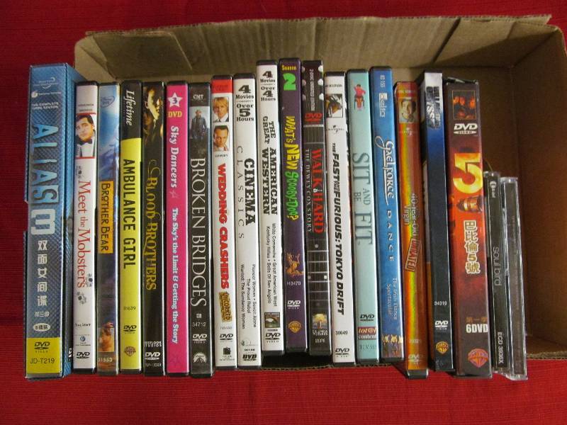 lot 35 image: DVD movies