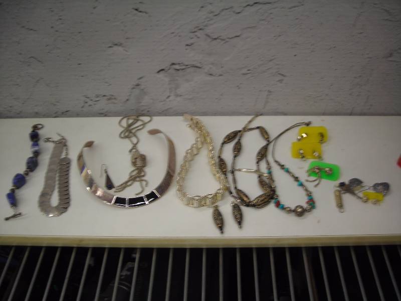 Lot Of Silvertone Jewelry