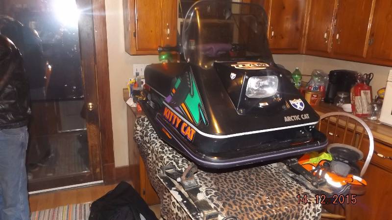 Kitty Cat Snowmobile 60cc Collector