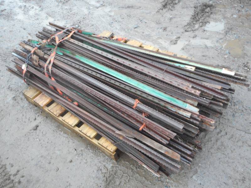 Pallet Of (64) Steel Fence Stakes
