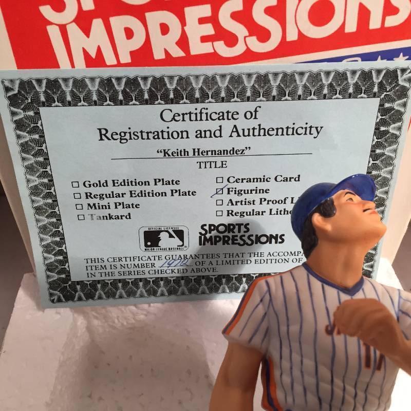 SPORTS IMPRESSIONS ,SUPER STAR FIGURINE COLLECTOR SERIES