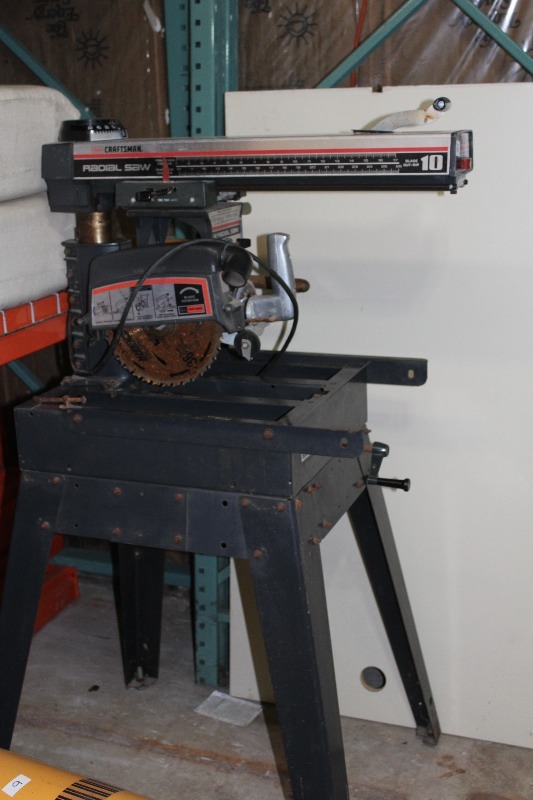 Craftsman 10 Radial Arm Saw