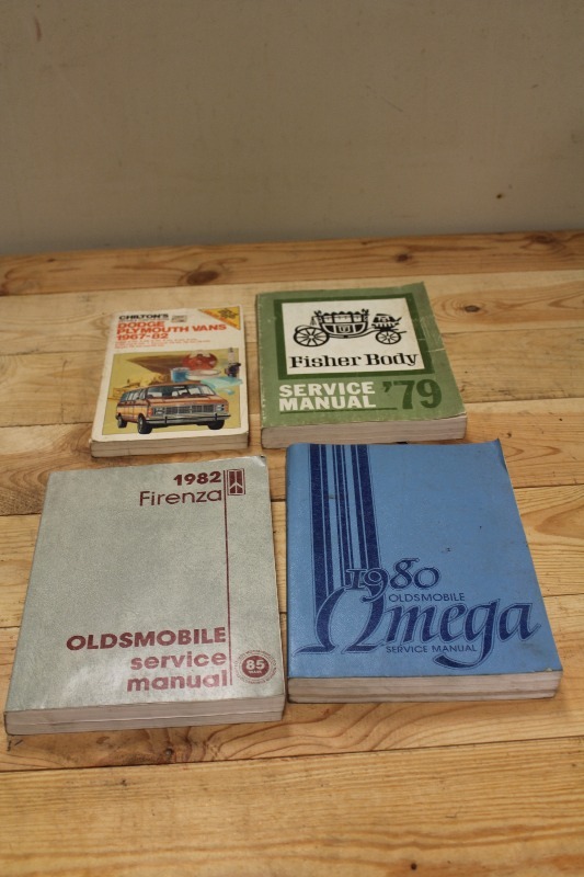 Automotive Books  Shop Manuals