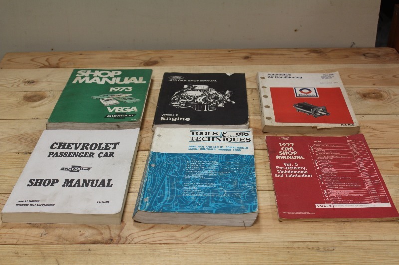 Automotive Books  Shop Manuals