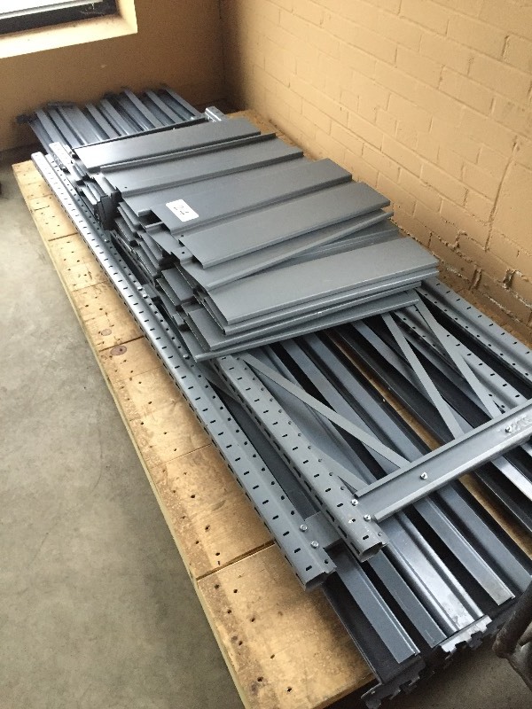 Lot of pallet racking