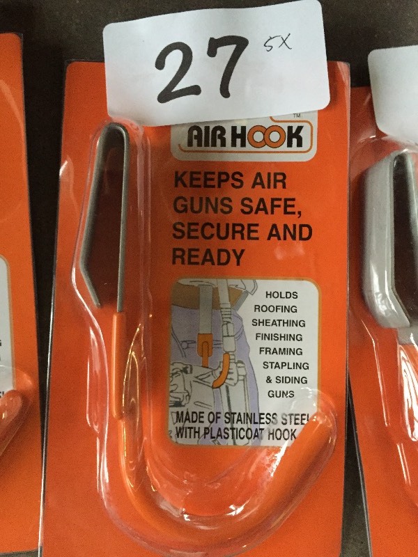 Lot of 5 Air Hooks