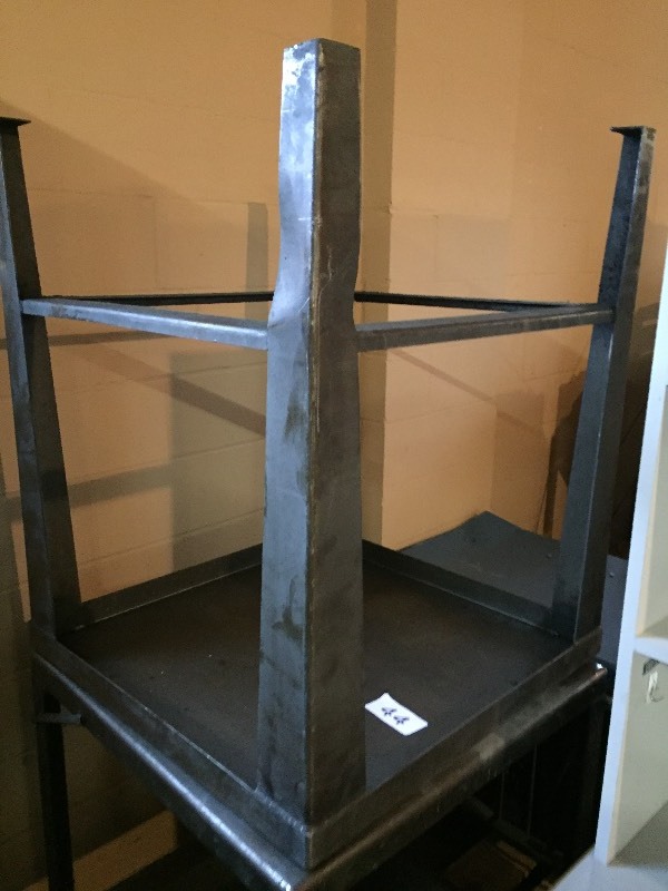 2 steel tables