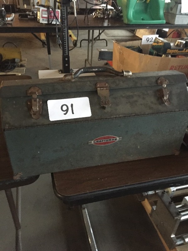 Craftsman tool box