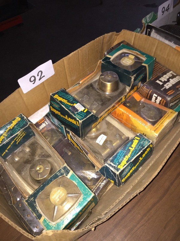 Lot of door hardware