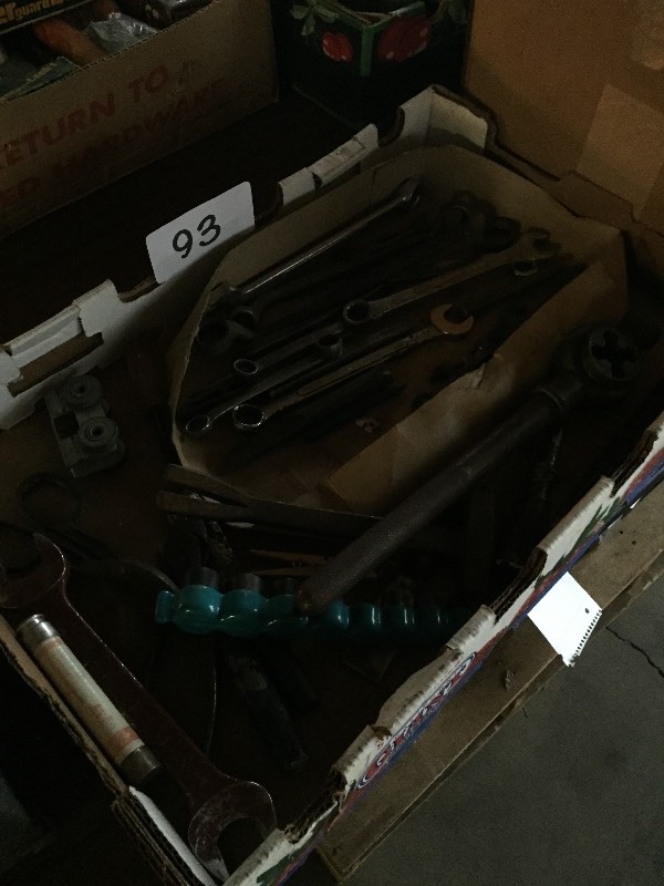 Box of misc. hand tools