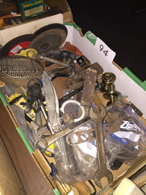 Box of misc. hand tools