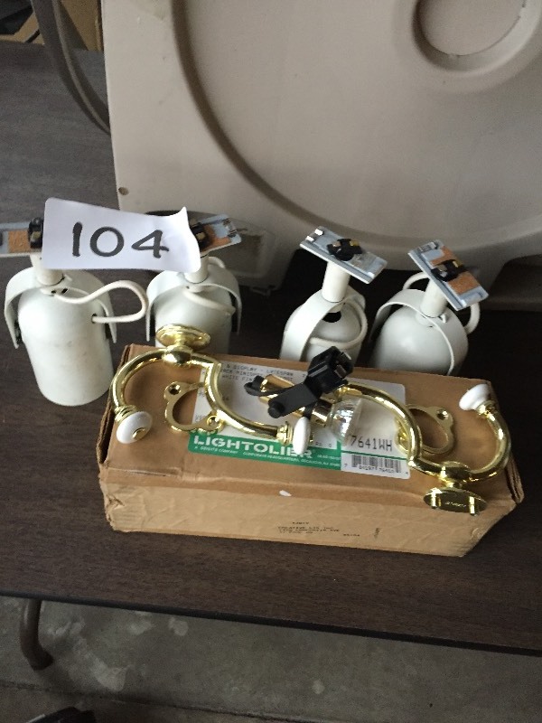 Track lights and other