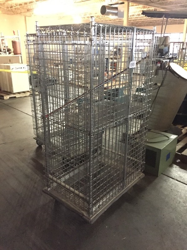 Metal tool cage