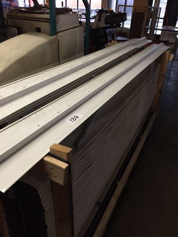 Folding wall sections