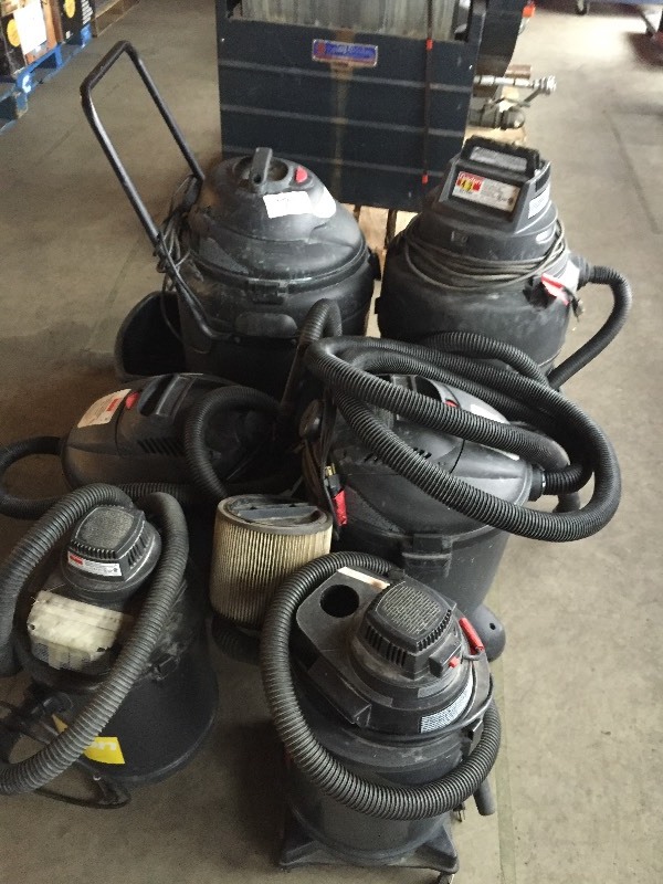 Lot of vacuums