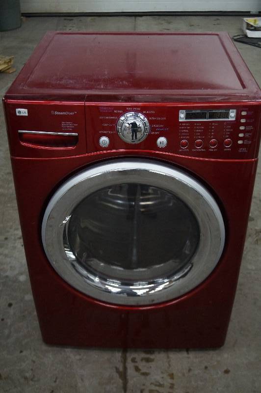 lot 6 image: LG Steam Dryer