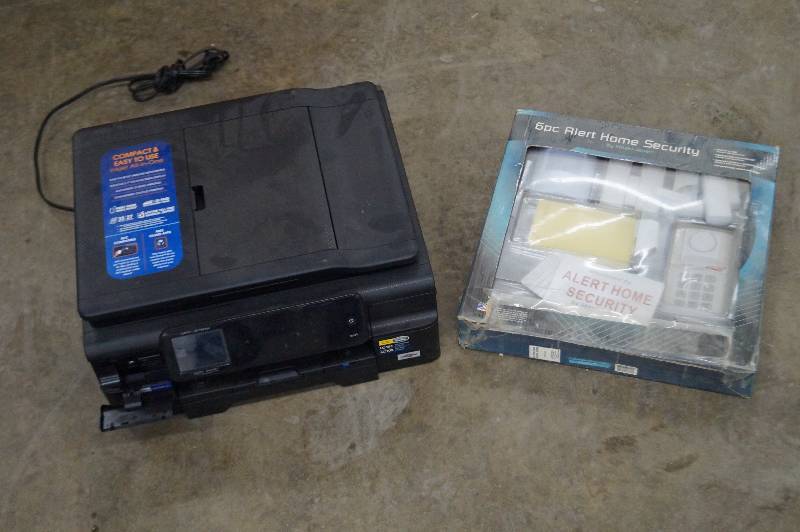 lot 39 image: Brother Printer & Home Security System