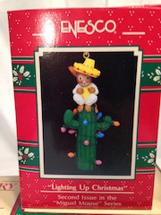 Enesco Feliz Navidad Ornaments