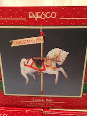Enesco Carousel Horses Series Ornaments