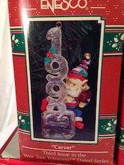 Enesco Wee Tree Trimmers Dated Series