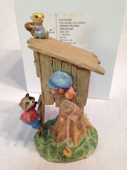 Hallmark Tender Touches Tree House Figurine