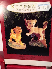 Hallmark Lion King Themed Ornaments