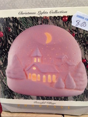 Hallmark White Porcelain Themed Ornaments